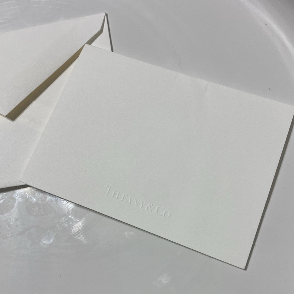 Tiffany & Co Note Cards - Picture 3 of 8